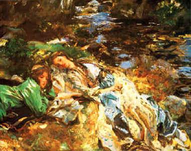 John Singer Sargent The Brook